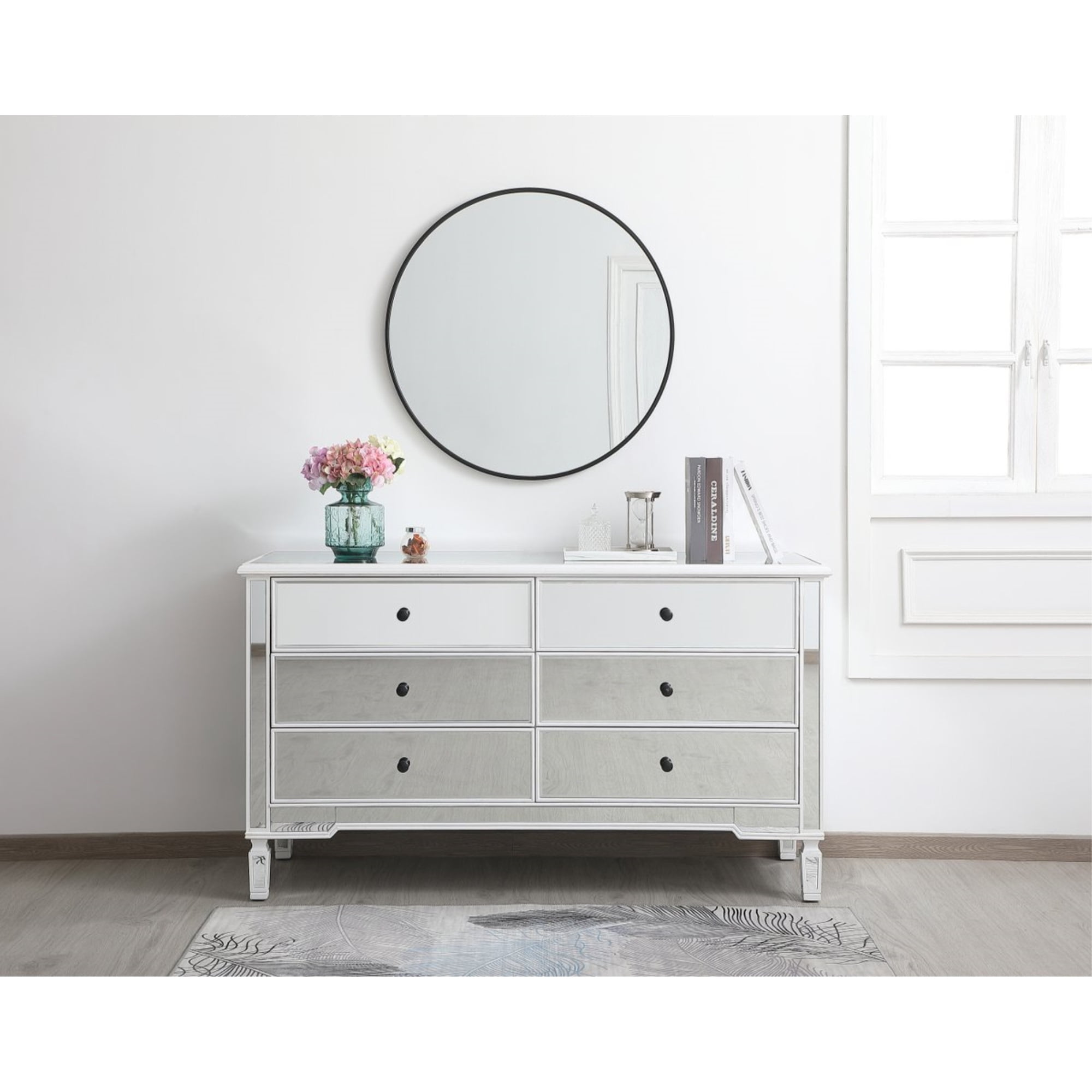 Mirrored cheap dresser walmart