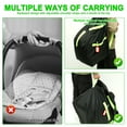 thumbnail image 4 of Carseat Bag Easy to Identify Car Seat Traveling Bag Portable Car Seats Backpack Adjustable Large Capacity Car Seat Carrier Bag Sturdy Booster Seats Travels Bag for Airplane, 4 of 10