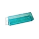 thumbnail image 5 of Jarrón acrílico rectangular decorativo para arte, maceta, jardineras, agua 30x10x65 cm 12 agujeros, 5 of 9