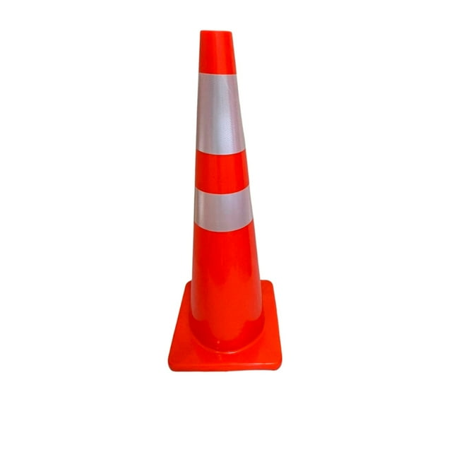 Phasa Paquete de 5 Conos PVC Naranja 45cm Vial Seguridad Reflejante