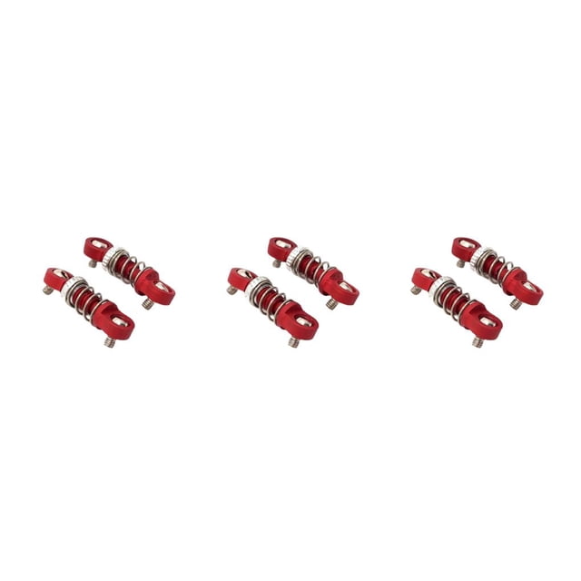 Vogacara 2 piezas amortiguador 1:28 Control remoto oruga coche modelo vehículo actualización amortiguador piezas accesorios reemplazo para Type1 NO1