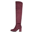 thumbnail image 2 of DREAM PAIRS Women's Thigh High Block Heel Over The Knee Boots, 2 of 5