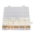 thumbnail image 2 of Kit De Fabricación De Joyas Con Cuentas De Perlas Artificiales, 720 Piezas De Cuentas Para Hacer Pulseras, Collares, Diversas Opciones De Formas, Diversión De Bricolaje,, 2 of 7