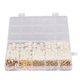 thumbnail image 1 of 720 piezas de cuentas para hacer pulseras, collares, kit de fabricación de joyas con perlas artificiales de 15 compartimentos, 720 piezas, 1 of 10