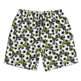 thumbnail image 5 of Goofa Soccer and Football Printed Mens Swim Trunks Summer Quick Dry Short Beach Swimwear Bathing Suits-, 5 of 9