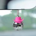 thumbnail image 3 of HSHDLDF Disco Ball Car Accessory, Disco Ball Car Mirror Ornament, Disco Ball Cowboy Hat Car Charm, Car Disco Ball Decor, Disco Ball for Car Mirror Decor, Disco Car Charm Car Mirror Hanging Accessori, 3 of 7