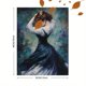 thumbnail image 3 of Qisvanset 12x16 Inch Black Dog Portrait Canvas Print Wall Art, 3 of 5