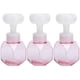 thumbnail image 1 of Botella de bomba de espuma, botella de espuma de flor PETG de 3 piezas, botella de burbujas de mousse hecha a mano con cuidado, 1 of 8