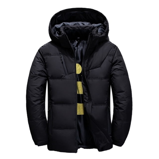 SD Abrigo De Invierno Extra Grueso Altamente Cálido Acolchado Casual Hombre Chamarra Para Exteriores