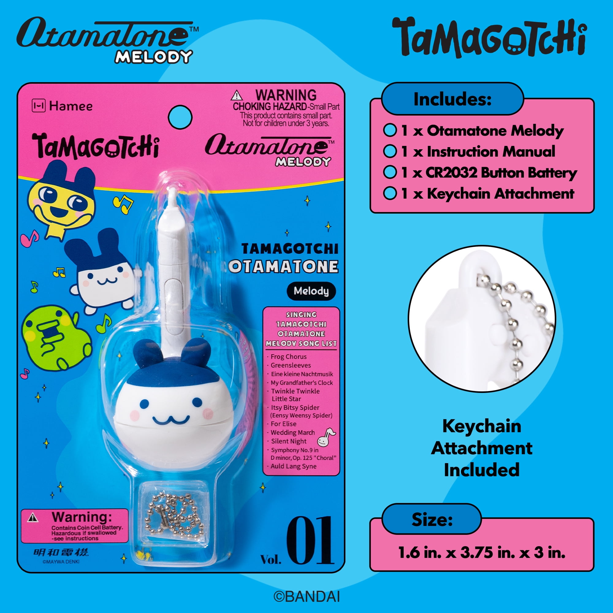 Otamatone Melody Tamagotchi Electronic Portable Music Instrument/Synthesizer Toy from Japan by Maywa Denki (Officially Licensed) [English Instructions] - Mimitchi