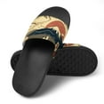 thumbnail image 4 of GZHJMY Stylish Slides for Women Men, Japanese Style under Mount Fuji Soft Flexible Slip-on Sandals Slippers, 4 of 7