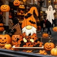 thumbnail image 4 of CSEONE Indoor Halloween Decor, 2D Halloween Pumpkin Ghost Table Decor, Wooden Standee Mantel Shelf Decoration, Flat Halloween Decor for Festive Party Display, A, 4 of 7