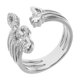 thumbnail image 4 of Anillo de nota musical con apertura ajustable y diamantes de imitación para uso diario., 4 of 5