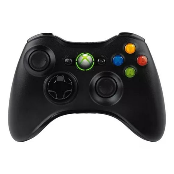 Control Joystick Inalámbrico Compatible Con X box Mando Wireless X box 360 Black