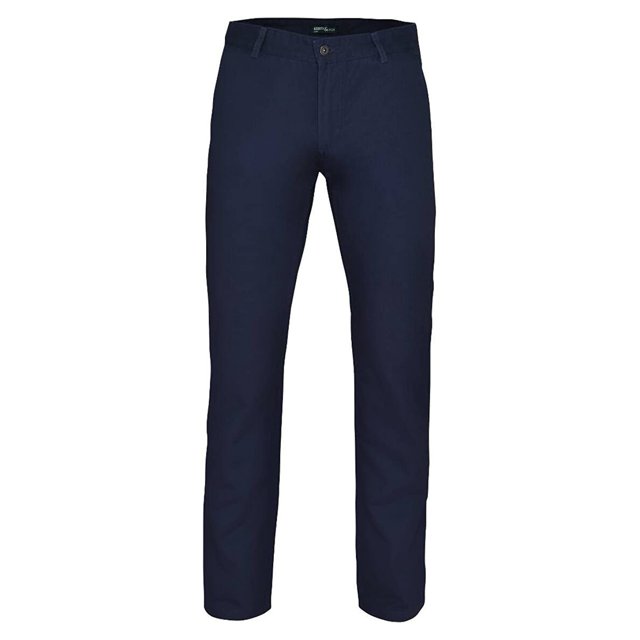 Asquith & Fox - Pantalones chinos estrechos de algodón para hombre (Azul marino)