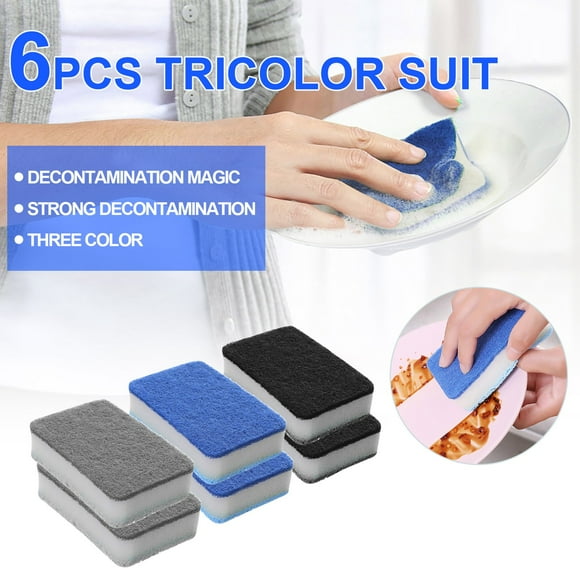 Tricolor Suit Sponge Cleaning Wipe Cleaning Cloth Decontamination Wipe 2PC Foam Daddy Solution