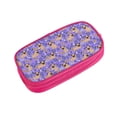 thumbnail image 2 of Goofa Pugs and Flowers Pattern Big Capacity Pencil Pen Case Office College Large Storage High Capacity Bag Pouch Holder Box Organizer, 2 of 9