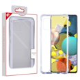 thumbnail image 3 of Samsung Galaxy A51 5G Phone Case Premium Shockproof Hybrid Hard Bumper Frame Gummy Rubber Silicone TPU Shock Absorption Slim Highly Transparent [Crystal Clear] Cover for Samsung Galaxy A51 5G (2020), 3 of 3
