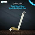 thumbnail image 2 of MARINE CITY Teak Mast Step, Stainless Steel, 12" x 5", Anti-Skid Teak Pad, Corrosion Resistant, for Boats, Yachts, Ships (Pack of 4), 2 of 7