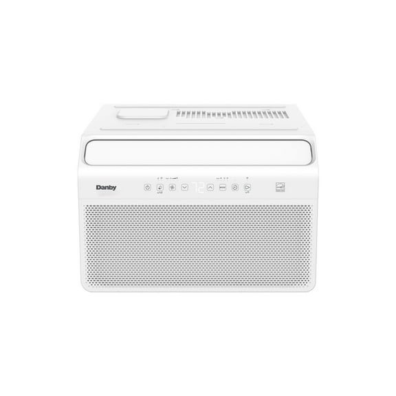 Danby 8,000 BTU Window Air Conditioner with Inverter Compressor, WiFi, Remote for Rooms up to 350 sq. ft. in White