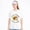 White-27, variant on Unisex Cotton T-Shirt Human By Chance Letter Graphic Casual Tee
