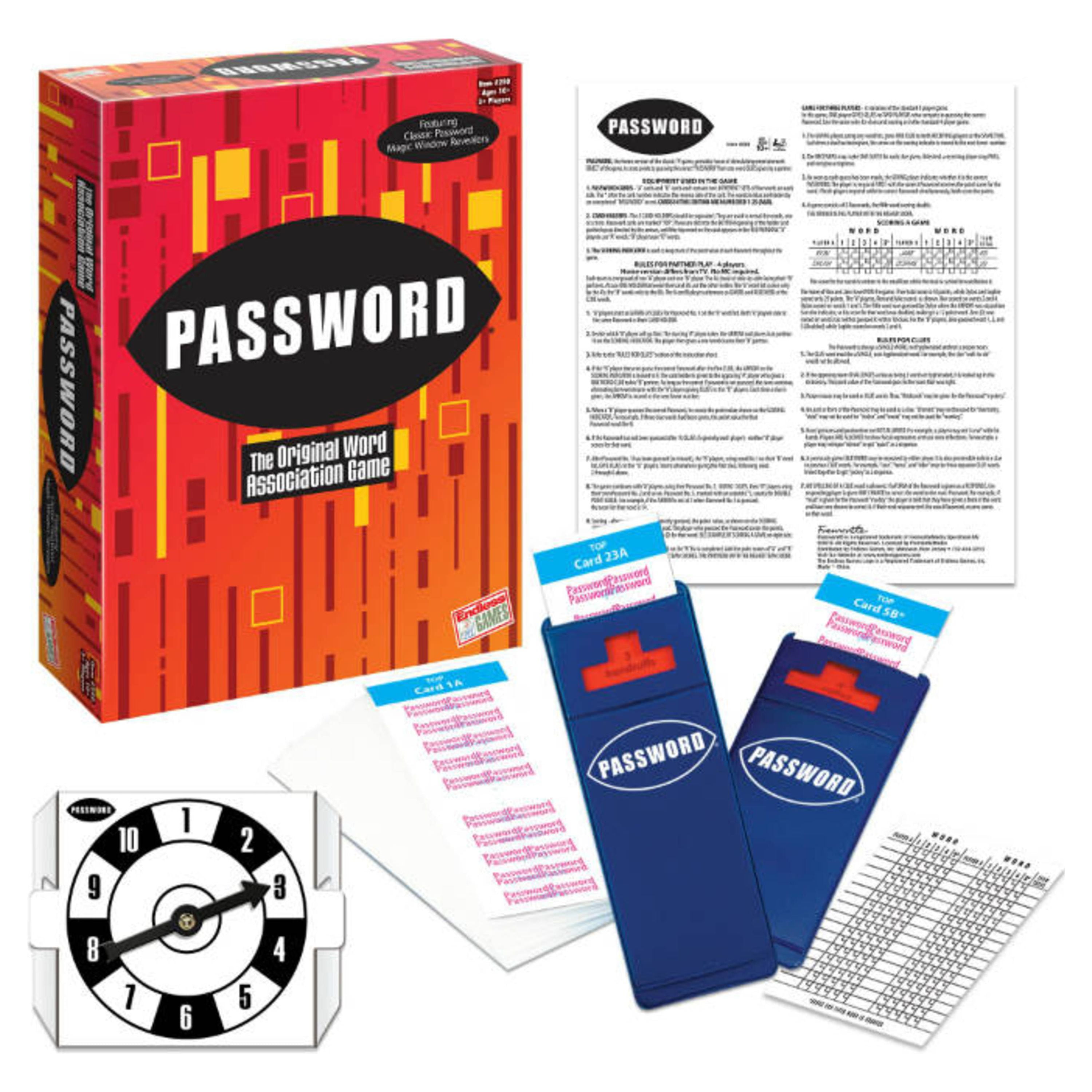Endless Games Password