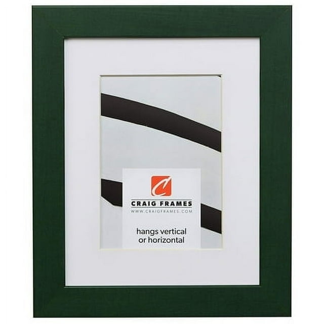 Craig Frames Colori 22 X 28 Inch Green Picture Frame Matted To Display An 18 X 24 Inch Photo