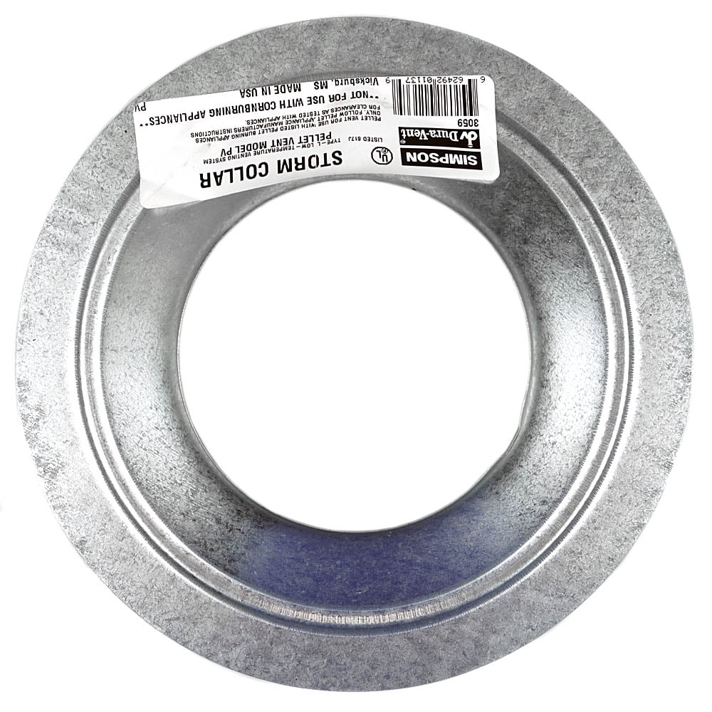 DURAVENT 3PVL-SC 3059 3" PELLET VENT STORM COLLAR