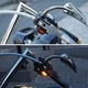 thumbnail image 3 of 2 luces intermitentes de señalización de giro para minimotos, ideales para viajes. Humo plateado, 3 of 7