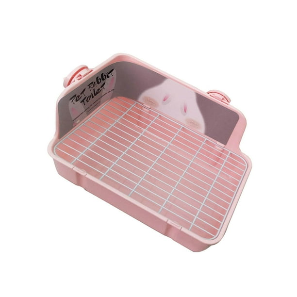 kurtrusly Rabbit Litter Box Pet Toilet Cat Rabbits Bunny Small Animal