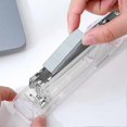 thumbnail image 5 of Stapler Minimalist Style Labor Saving Easy Stapling Comfortable Grip Acrylic Metal Handheld Stapler for Office School, 5 of 5