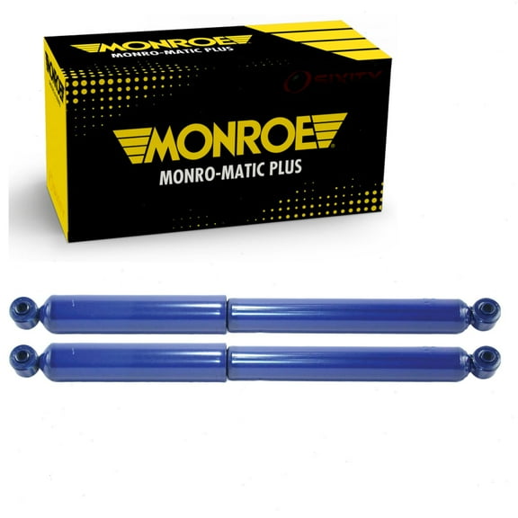 2 pc Rear Shock Absorbers compatible with Chevrolet Silverado 2500 HD 2001-2010