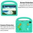 thumbnail image 5 of Decase for iPad Mini 7th(A17 Pro) 2024 / Mini 6th Generation 8.3" 2021, Kids EVA Cover with Stand Handle, for iPad Mini 7 6 8.3 Inch (A2995 A2996 A2567 A2568 A2569),Case With shoulder Strap,Green, 5 of 9