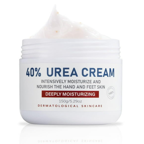 Crema de urea BERVEAL 40% para el cuidado de los pies para talones agrietados, 150 ml