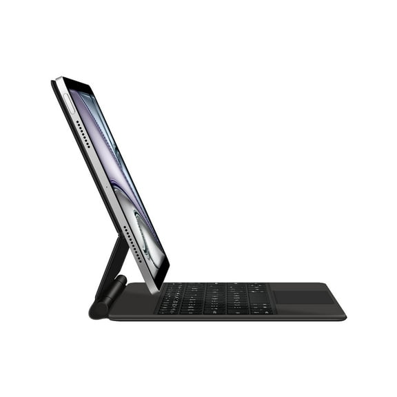 GGMCN Magic Keyboard For iPad Air 11 inch M3 2025 Pro M2 Case Folio Smart Cover A3266 A3267 A3270 Wireless Touchpad Magnetic Backlight Black