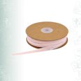 thumbnail image 4 of 1 Roll of 1CM Width Non-elastic Clothes Headwear Necklace Accessories Ribbon Gift Wrapping Flocking Ribbons DIY Decorative Strap Ribbon Band for Home Shop (Light Pink), 4 of 7