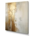 thumbnail image 2 of Designart "Abstract River In Minimal Gold And Beige IV" Northern Lights Wall Art Prints, 2 of 7