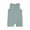 Green, variant on Gunia Toddler Boy Girl Outfit Sleeveless Romper Jumpsuit Summer Infant Clothes Set Green 6-12 Months