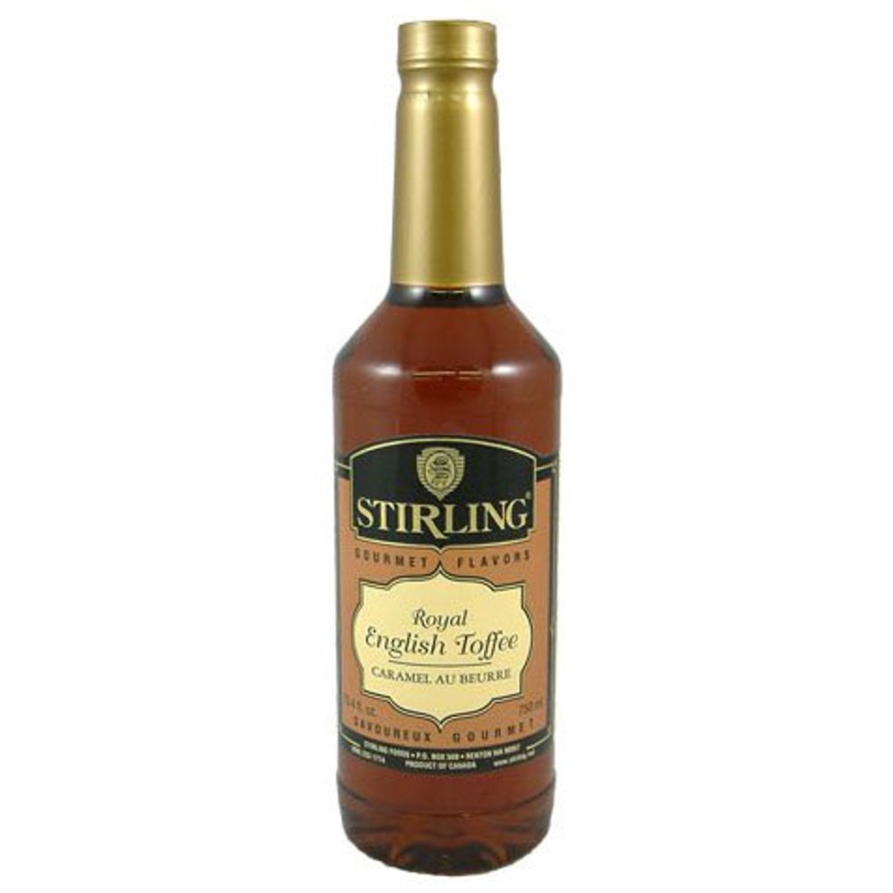 Stirling Gourmet English Toffee Coffee Flavoring Syrup