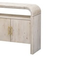 thumbnail image 6 of EUROCO 59.8" Long Console Table,Modern Entryway Table with 4 Cabinets,Open Storage Shelf and 4 Doors,Accent Table Behind Couch Table for Living Room/Entryway/Foyer/Hallway,Natural, 6 of 8
