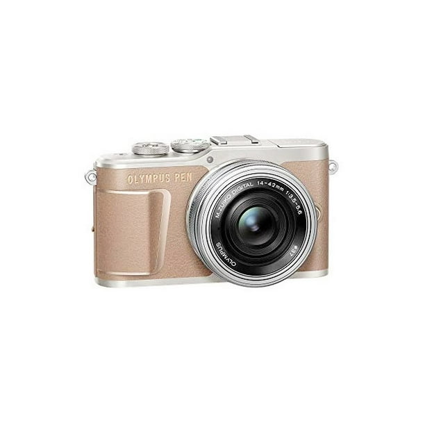 Olympus E-PL10 Mocha Brown Camera Body with Black M.Zuiko Digital 14-42mm F3.5-5.6 EZ Lens