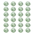 thumbnail image 3 of Ouitble Campanas de Navidad, 24 Piezas de cascabeles Verdes de 40 mm con diseño de Pentagrama Hueco para Hacer Bricolaje, Campanas esmeriladas de Navidad de Hierro para llaveros artesanales, 3 of 5