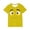 D Yellow, variant on Auroural Toddler Girl Shirts 3T Under $5.00 Kids Boys Girls Solid Color Cute Expression Print Short Sleeve Loose Comfortable T-Shirt Top Boys Summer Tops