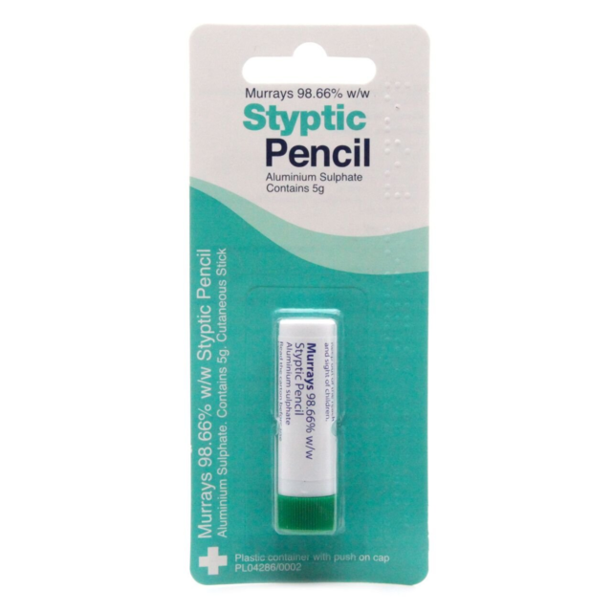 Safe & Sound Styptic Pencil. Stops Bleeding From Shaving And Other
