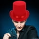thumbnail image 2 of Sombrero de mago Sombreros de Lincoln Sombrero de copa Sombrero de mago Fiesta de disfraces Accesorio (Rojo), 2 of 5