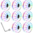 thumbnail image 1 of Roulements à rotation de Roues avec 8 Lumières et Faible Bruit pour Remplacer la Roue à Glace Tambour, 1 of 3