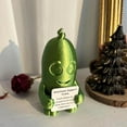 SPOORYYO Adorable Support Pickle Figurine with Uplifting Message for
