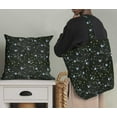 thumbnail image 5 of Soimoi Velvet Fabric Moon & Galaxy Print Fabric by Yard 58 Inch Wide, 5 of 5