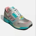 thumbnail image 2 of Adidas ZX8000 Mexico Grey Metallic Trainers, Size 42 2/3, GW3049-, 2 of 20