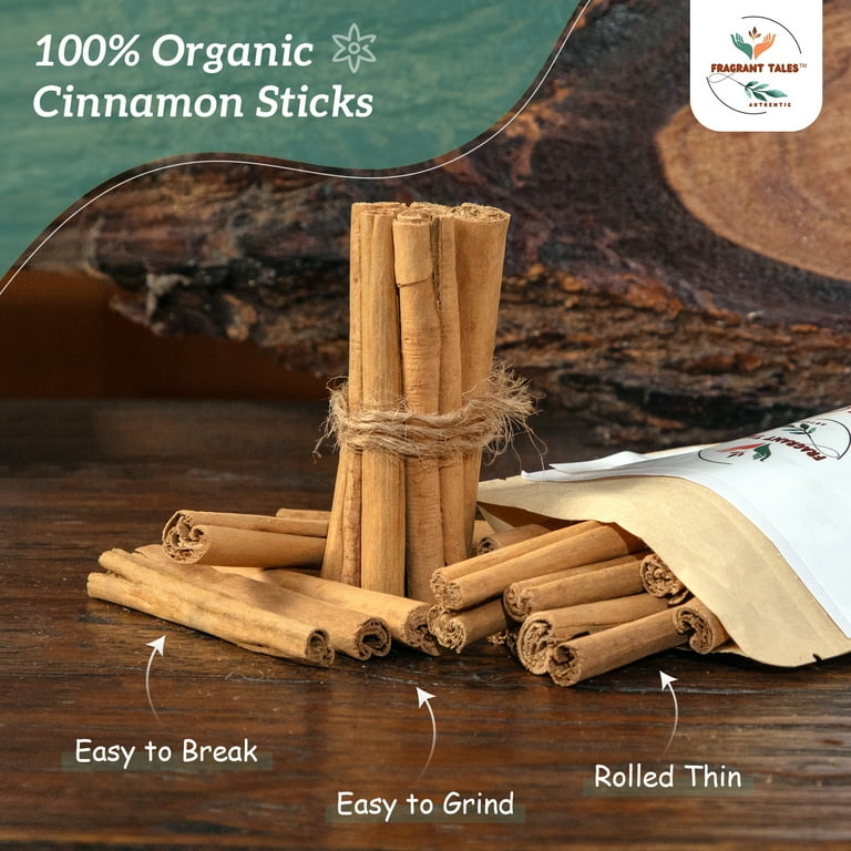 Fragrant Tale Organic Ceylon Cinnamon Sticks - USDA Fragrant Tale Organic Ceylon Cinnamon Sticks - USDA